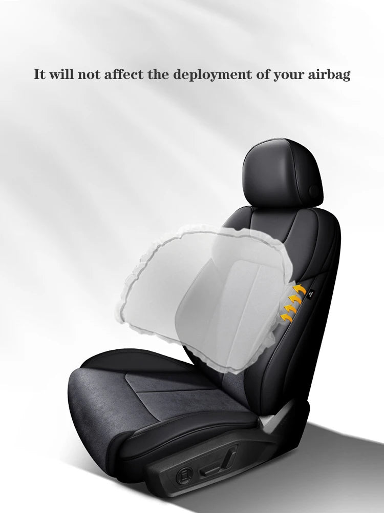 fundas de asiento de coche para Audi A5 Sportback, 2010-2015, 360 ° Surround, 100% Fit, gamuza + cuero, accesorios interiores para vehículos