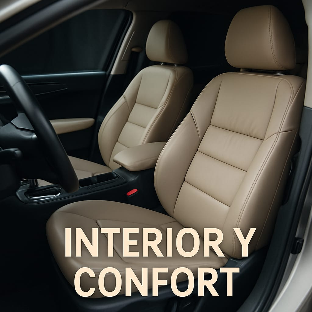 Confort interior automotriz